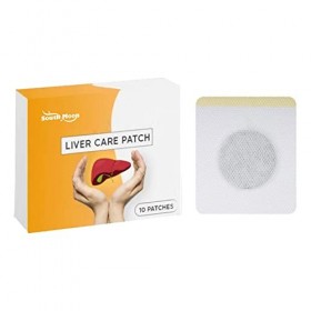 Odavom Lot de 10 autocollants pour le nombril, pâtes de soin du foie - Patchs minces efficaces qui façonnent la taille et le 