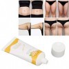 Crème de Massage, Gingembre Inoffensif Massage Peau Lifting Poids Massage Corps Sculptant Crème pour Bras Taille Abdomen 60 M