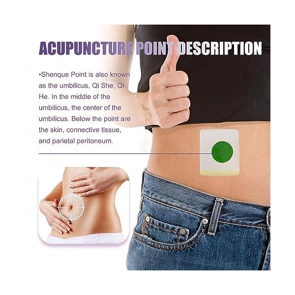 Patch mince pour la perte de poids | coussinets de nombril de perte de graisse - Autocollant Anti-Cellulite Body Slim Stimula