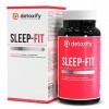 Detoxify Sleep-Fit | 45 Jours de Brûleur de Graisse Puissant Nocturne | Perdre Du Poids | Mélatonine Ashwagandha Tryptophane 