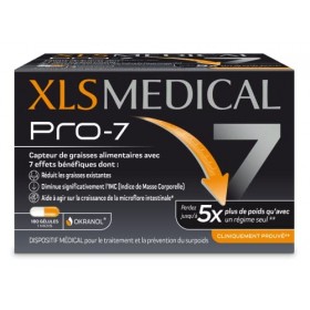 XL-S Medical PRO-7 - Gélules pour une aide à la perte de poids - 7 bénéfices 1 2 - Perdez jusquà 5x plus de poids quave
