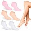 Nizirioo 3 Pièces Chaussettes Hydratantes, Chaussettes Gel Hydratant, Chaussettes De Soin Des Pieds, Pour Convient Aux Pieds 