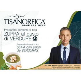 Gianluca Mech - Soupe Diététique aux Légumes, Sans Gluten et Ok pour les personnes véganes - 136gr