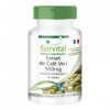 Fairvital | Extrait de café vert 500mg - pour un mois - VEGAN - Fortement dosé - 90 capsules - normalisé à 45% dacide chloro