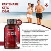 Cétone de Framboise Complex Extra Fort 4280 mg, 180 Gélules Vegan 3 Mois - 160mg dExtrait de Framboise, Vitamine C, Vinaig