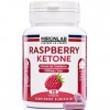 Cétone de Framboise - Raspberry Ketone Pure | Dosage élevé : 1200mg | Complément alimentaire minceur renforcé : fibre d’acaci