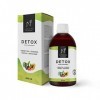 DETOX MINCEUR. Puissant amincissant et diurétique naturel DETOX CLEANSER naturel au goût des fruits rouges 500 ml NATURE HEAL