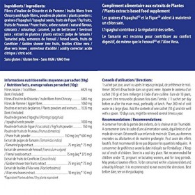 Ineldea Santé Naturelle - Detox Colon - Détoxifie naturellement - Bien-être général - Inconforts intestinaux - Sans Gluten - 