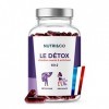 Detox Foie Colon Intestin - Cure Detox Puissante et Rapide - Extraits de Chardon Marie et Artichaut - Draineur et Elimination