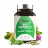 COMPLEXE DETOX BIO | Elimination, Confort Digestif, Drainage Détoxification foie, intestin | Plantes Purifiantes - Melisse, C