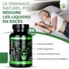 Draineur Brule Graisse Puissant, Detox | Vitastrong Drainpure NUIT Minceur | Pour Perte De Poids | Rapide Diurétique Naturel 