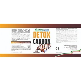 DETOX CHARBON ACTIF Probiotique avec Ferment Lactiques Ventre plat 7 milliards UFC+Enzymes Digestives+Fenouil+Anis+Charbon Ac