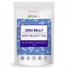 Happy Detox Tea - Thé Zero Belly - Infusion Ventre Plat Digestion Minceur - Transit - Ballonnement - Confort digestif - Elimi