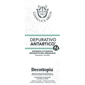 Gianluca Mech - Dépuratif Antarctique, Diurétique Selon la Méthode de Décoction au Goût de Pissenlit et Artichaut - 500 ml