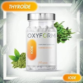 Laboratoires Oxyform I Complément Alimentaire Naturel Iode I Contribue À Une Fonction Thyroïdienne Normale I 100% Dose Recomm