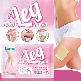 Nupaque Lot de 5 patchs amincissants pour les cuisses, 10 pièces pour amincir et façonner la taille, le ventre, les cuisses e