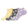 BambooMN Chaussettes pelucheuses en nylon infusées à laloe pour femme, Asst F, X-Large