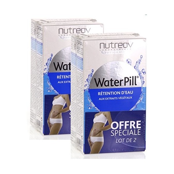 Nutreov Water Pill Rétention dEau Lot de 4 x 30 Comprimés