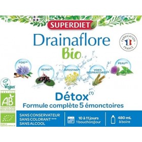 Super Diet - Drainaflore bio boisson détox