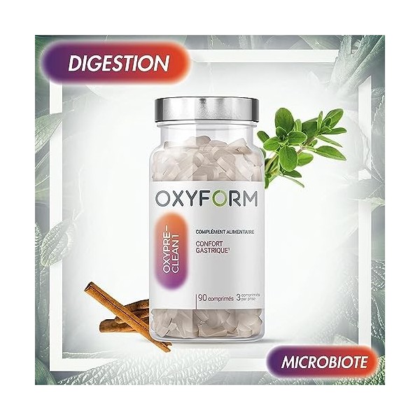 Laboratoires Oxyform I Complément Alimentaire Naturel Confort Digestif Gastrique I Equilibre Troubles Intestinaux I Santé Foi