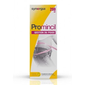 PROMINCIL 200 ml | Aide à Mincir Naturellement Grâce à lAssociation de Trois Plantes : le Fucus, la Reine-des-prés et la Prê