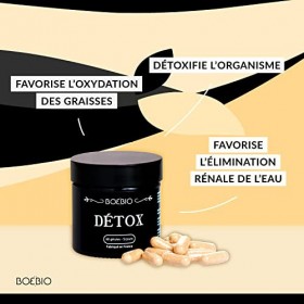 Detox Bio - Gamme Spa - Dépuratif Détoxifiant Nettoyage Organisme - Bouleau, Chardon-marie, Pissenlit et Extrait de thé vert 