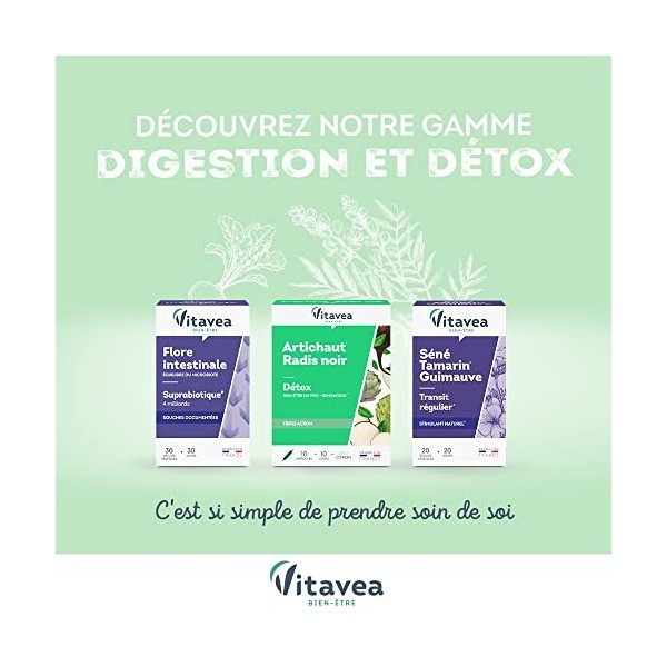 Vitavea - Super Détox Bio - Complément Alimentaire Elimination, Purification, Perte de Poids - Super Draineur, Détox - Sureau