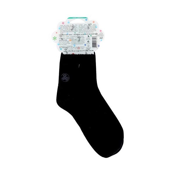 Earth Therapeutics Moisturizing Aloe Socks, Black by Earth Therapeutics