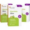 Garcinia Slim - Garcinia Cambogia Extra Fort 60% HCA avec Vitamine C et Chrome - Stimule la thermogenèse - 100% naturel - 9