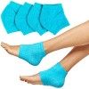 ZenToes Lot de 2 paires de chaussettes de spa hydratantes doublées de gel pour guérir et traiter les talons secs et craquelés...