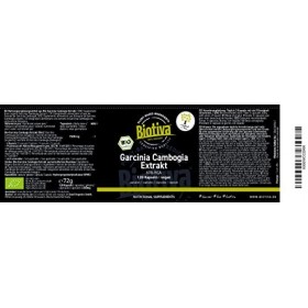 Garcinia capsules haute dose 120 - végétalien - Tamarind Malabar - Gestion du poids - fabriqués et contrôlés en Allemagne