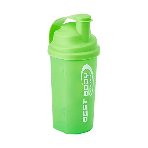 Best Body Nutrition Shaker à protéines - Acier Noir - 700 ml - sans BPA