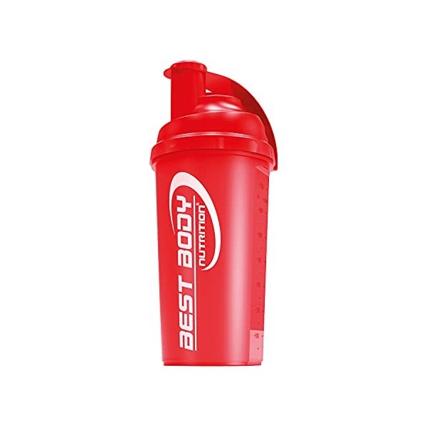 Best Body Nutrition Shaker à protéines - Acier Noir - 700 ml - sans BPA