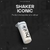 Bulk Shaker Iconic, Protéine Shaker, Blanc Glace, 750 ml