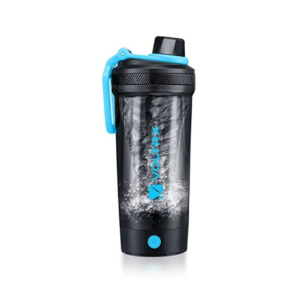 VOLTRX Shaker Bottle, Gallium USB C Rechargeable Electric Protein Shake Mixer, Shaker Cups for Protein Shakes and Meal Replac