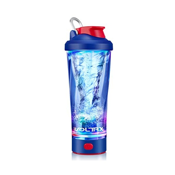 VOLTRX électrique Protéine Shaker, portable Vortex mélangeur, shaker tasse rechargeable par USB pour boissons protéinées, fab