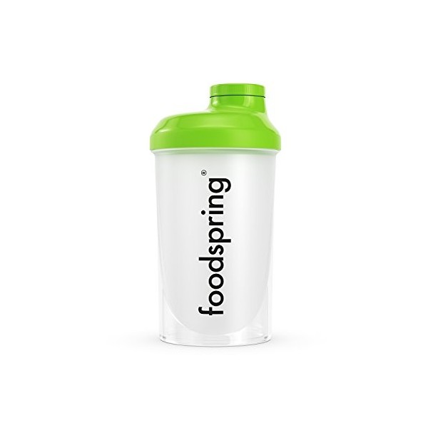 foodspring Shaker, 500ml, le shaker parfait pour vos boissons protéinés