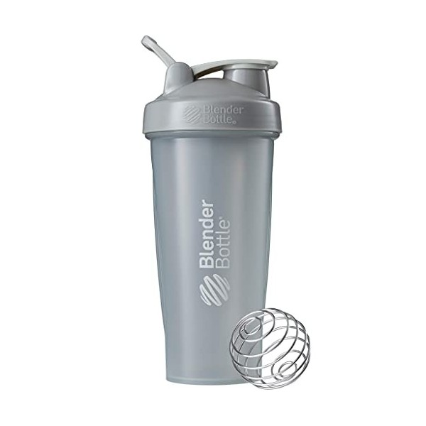 Blender Bottle Classic Loop - Protéine Shaker | Bouteille deau avec poignée de transport | 590 ml| full color noir Shakers po...