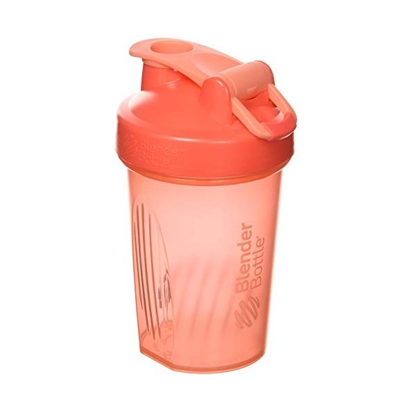 Blender Bottle Classic Loop - Protéine Shaker | Bouteille deau avec poignée de transport | 590 ml| full color noir