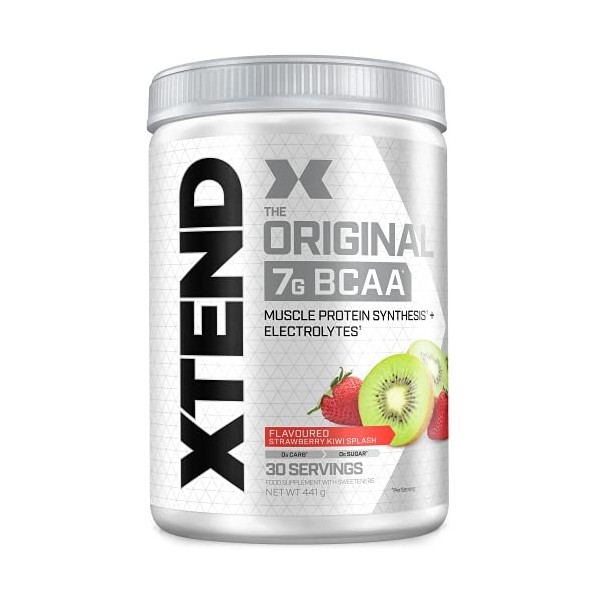 Poudre XTEND Original aux BCAA - mangue | complément alimentaire aux acides aminés ramifiés | 7 g de BCAA + électrolytes pour
