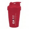 Eafit | Shaker à Protéines | Pour Tous Types de Boissons en Poudre à Mélanger | Étanche | sans BPA | Rouge 400 ml