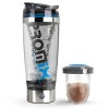 Promixx Pro Shaker Bottle édition iX-R - Rechargeable, Puissant pour des shakes Protéinés Lisses - Comprend un Stockage Sup