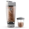 Promixx Pro Shaker Bottle édition iX-R - Rechargeable, Puissant pour des shakes Protéinés Lisses - Comprend un Stockage Sup