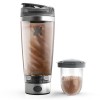 Promixx Pro Shaker Bottle édition iX-R - Rechargeable, Puissant pour des shakes Protéinés Lisses - Comprend un Stockage Sup