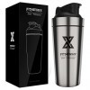 X SIM FITNESSX Sport Fitness Shaker acier inoxydable Protéines Bottle de protéines | Bottle de protéines Conservation de la c