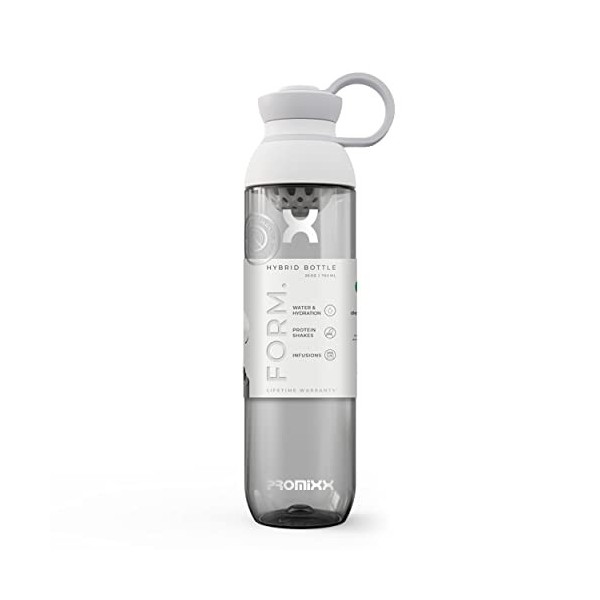 Promixx FORM - Bouteille Shaker Premium pour Boissons Protéinées et Hydratation - Gourde Bulk de Sport Durable, Couvercle Eta