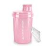 Protein Shaker 300 ml "Heaven" étanche, sans BPA avec tamis cliquable et balance pour shakes de lactosérum crémeux, coupes de