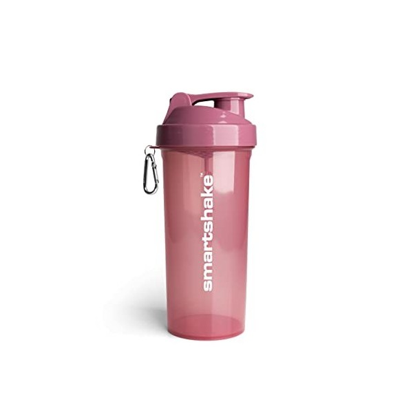 Smartshake Lite Protein Shaker Bouteille shaker 1000 ml | Bouteille deau transparente en polypropylène sans BPA et DEHP pour