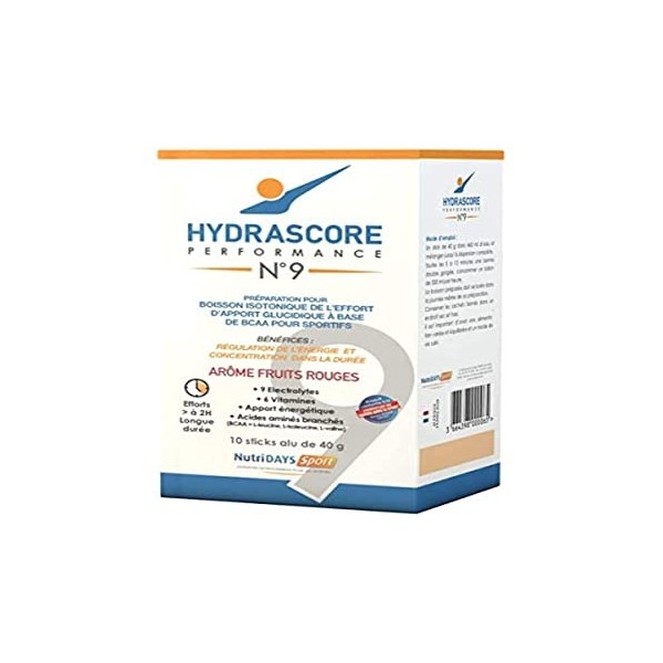 Hydrascore n°9 en Sachet Arôme Fruits Rouges