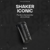 Bulk Shaker Iconic, Protéine Shaker, Black de jet, 750 ml